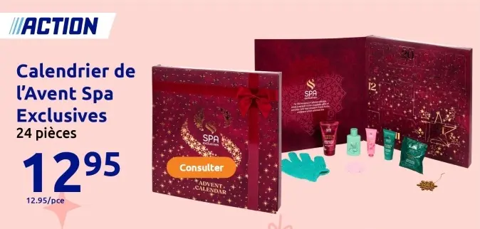 Offre: Calendrier de l'Avent Spa Exclusives