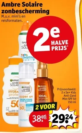 Promotie: Ambre Solaire zonbescherming