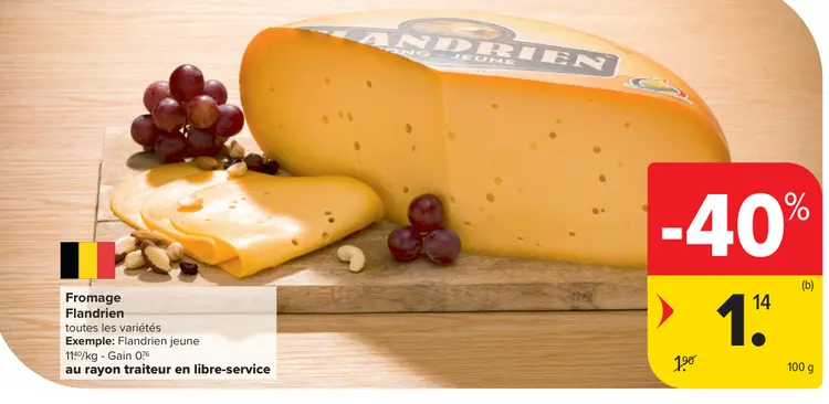 Offre: Fromage Flandrien