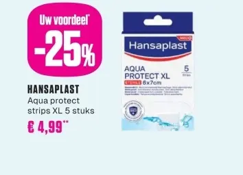 Promotie: Aqua protect strips XL