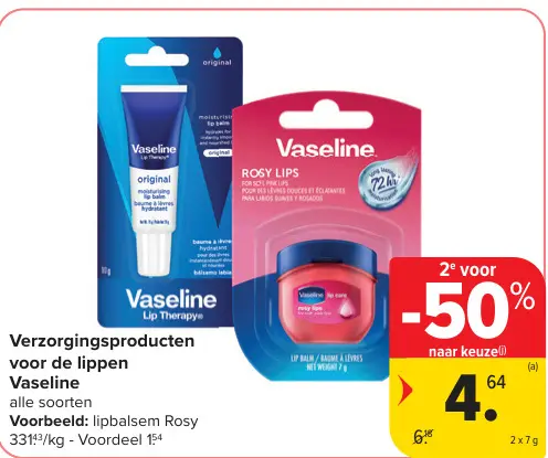 Promotie: Verzorgingsproducten voor de lippen