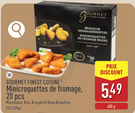 Offre: Minicroquettes de fromage