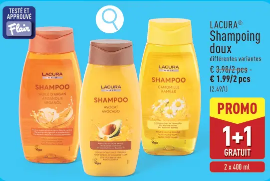 Offre: Shampoing doux
