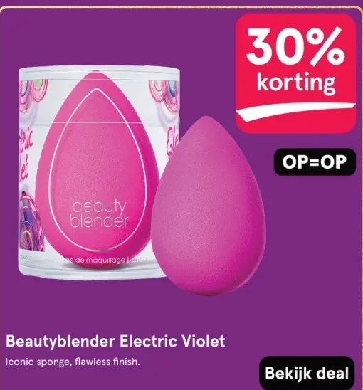 Aanbieding: Beautyblender Electric Violet