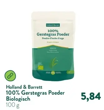 Aanbieding: Gerstegras Poeder Biologisch