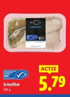 Aanbieding: Scholfilet