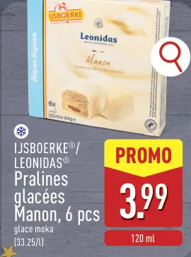 Offre: Pralines glacées Manon