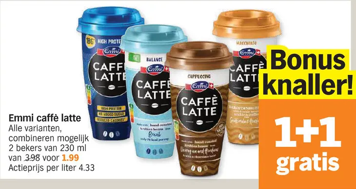 Promotie: Emmi caffè latte