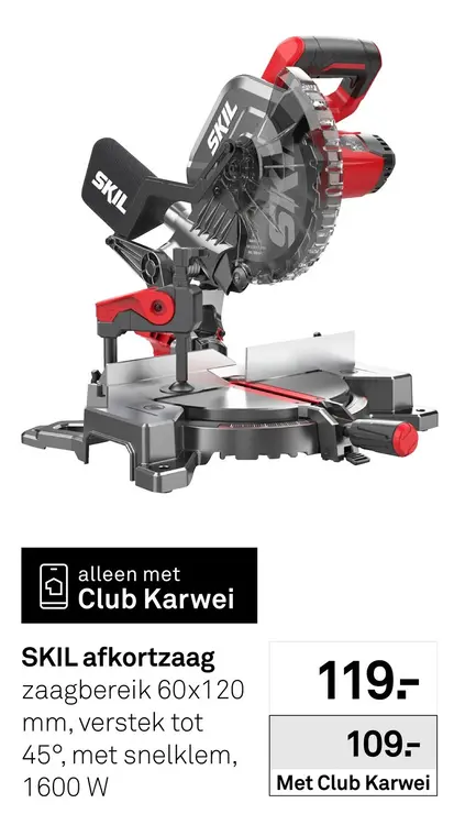 Aanbieding: afkortzaag