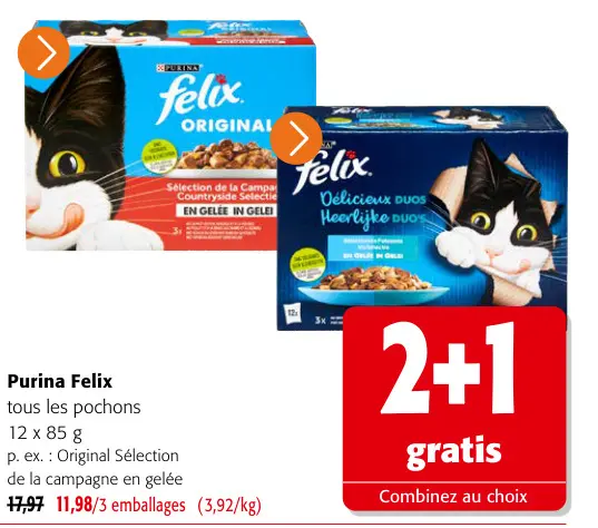 Offre: Felix Original Sélection de la Campagne Count