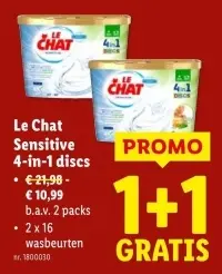Promotie: Sensitive 4-in-1 discs