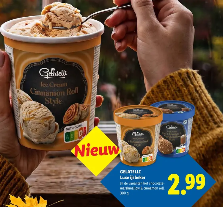 Aanbieding: Gelatelli Luxe ijsbeker