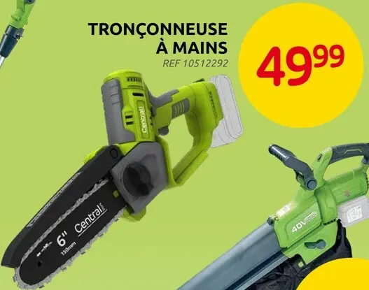 Offre: Tronçonneuse à mains