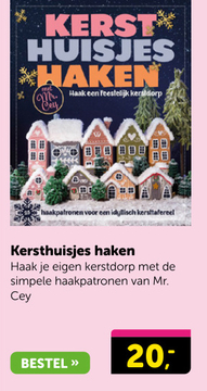 Aanbieding: Kersthuisjes haken