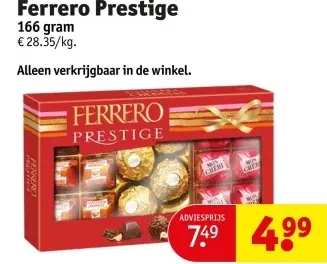 Aanbieding: Ferrero Prestige