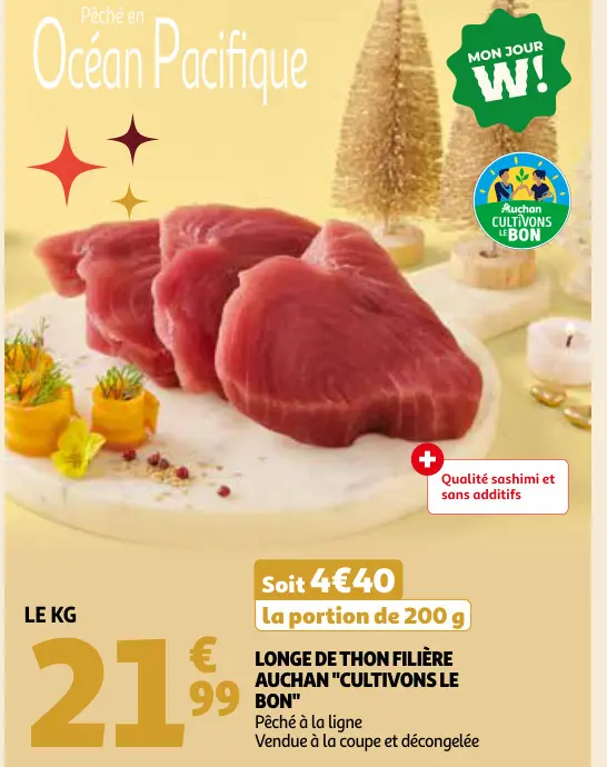 Promotie: Longe de thon filière