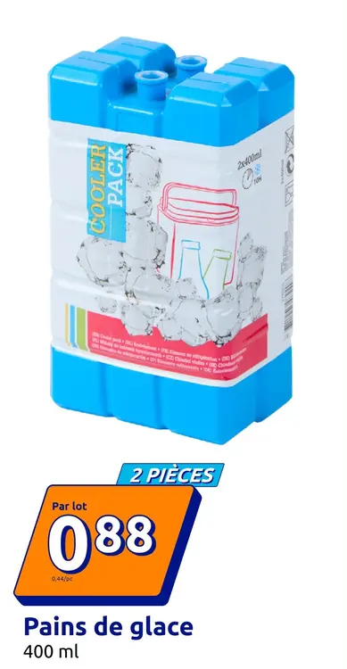 Offre: Pains de glace