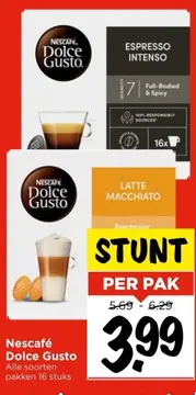 Aanbieding: Nescafé Dolce Gusto