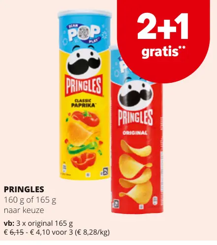 Promotie: Pringles