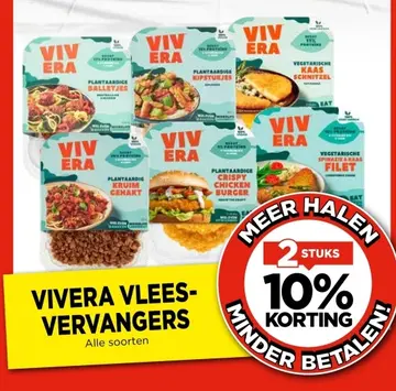 Aanbieding: VIVERA VLEESVERVANGERS