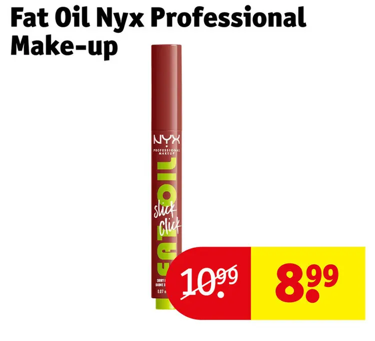 Offre: Fat Oil NYX Professional Make-up
