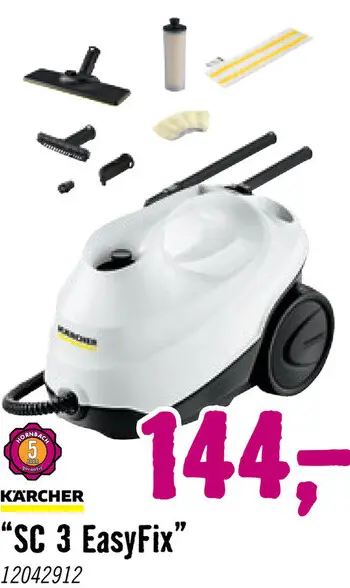 Aanbieding: Stoomreiniger SC 3 EasyFix