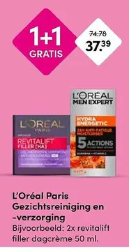Aanbieding: L'Oréal Paris Gezichtsreiniging en -verzorging