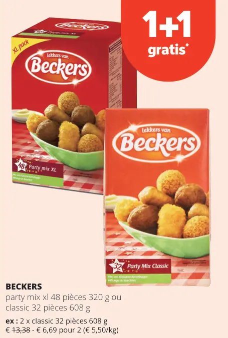 Offre: Party mix XL ou classic