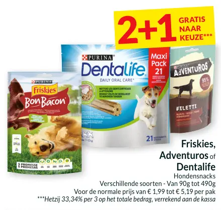 Promotie: Hondensnacks