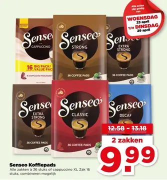 Aanbieding: Senseo Koffiepads