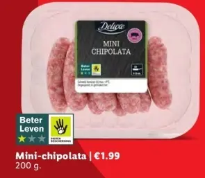Aanbieding: Mini-chipolata