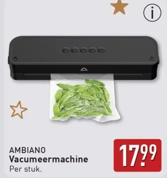Aanbieding: Vacumeermachine