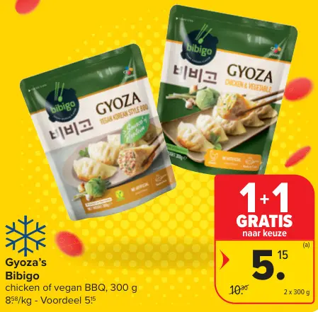 Promotie: Gyoza's