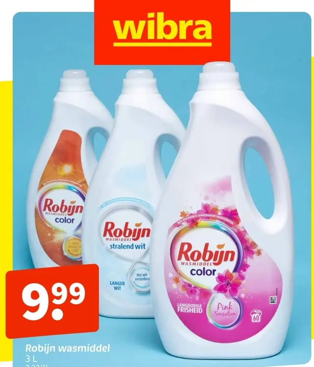 Aanbieding: Robijn wasmiddel