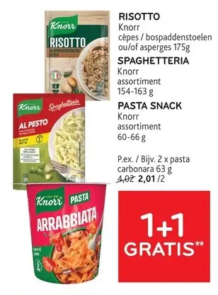 Offre: Risotto, spaghetteria, pasta snack