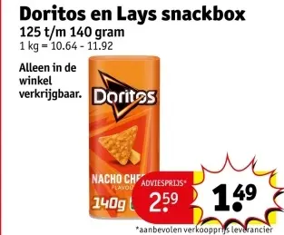 Promotie: Snackbox