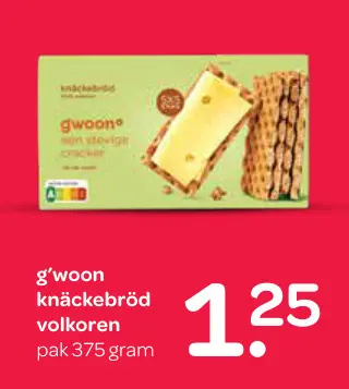 Aanbieding: knäckebröd volkoren