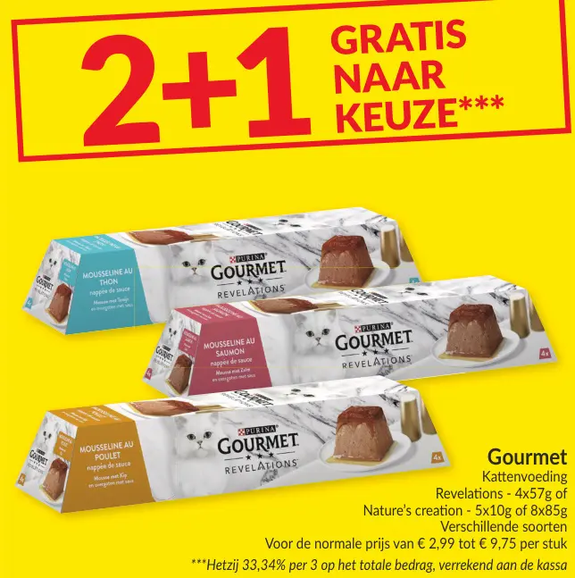 Promotie: Gourmet Kattenvoeding Revelations