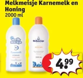 Promotie: Melkmeisje Karnemelk en Honing