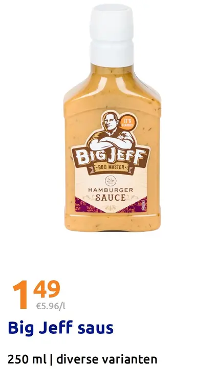Promotie: Big Jeff saus
