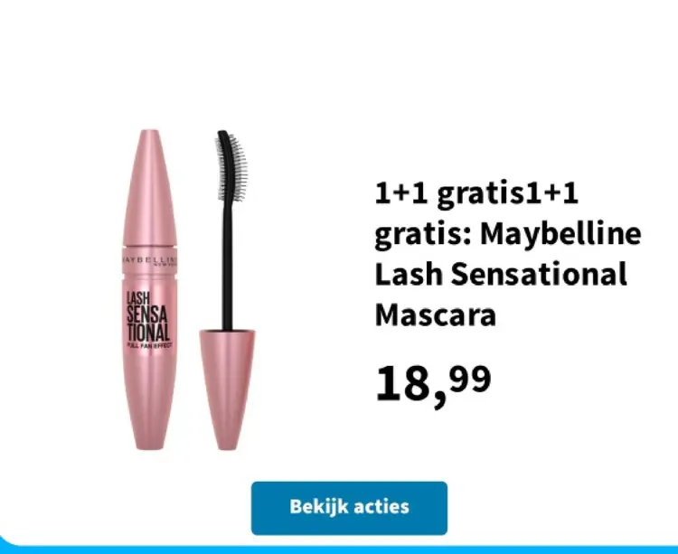 Aanbieding: Lash Sensational Mascara
