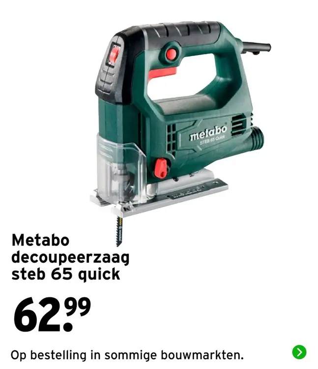 Aanbieding: Decoupeerzaag steb 65 quick