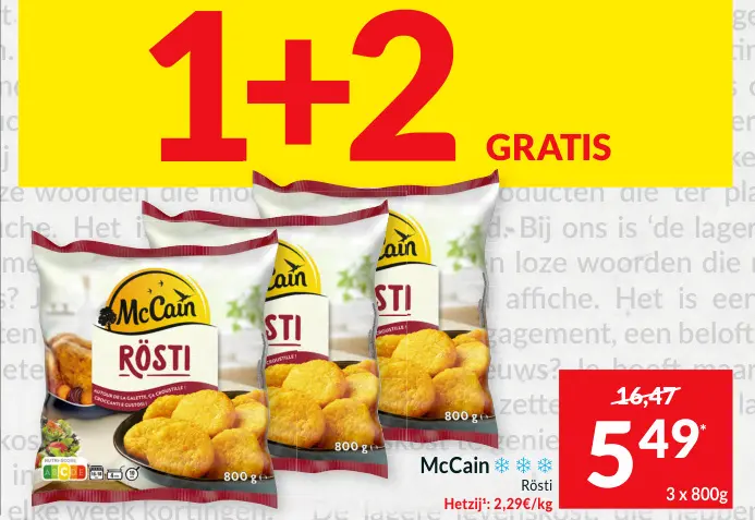 Aanbieding: Rösti