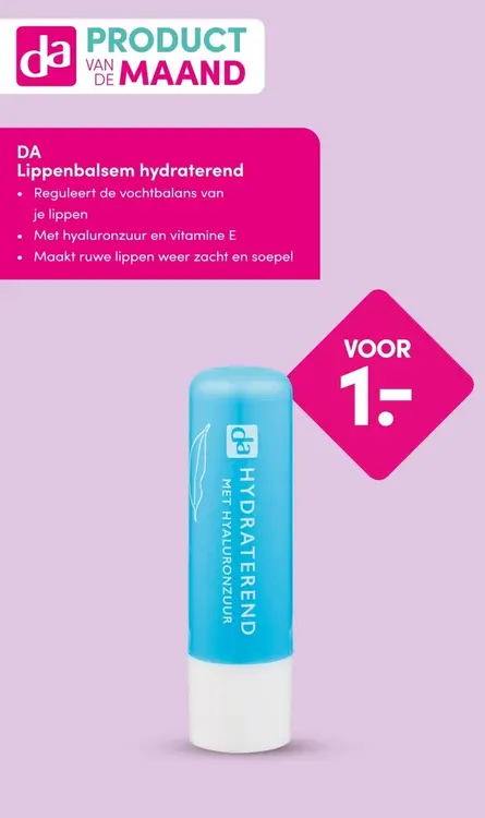 Aanbieding: Lippenbalsem hydraterend
