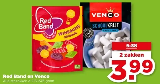 Aanbieding: Red Band en Venco