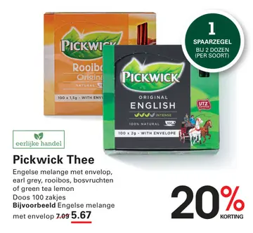 Aanbieding: Pickwick Thee