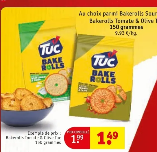Offre: Bakerolls