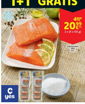 Aanbieding: Zalmmoten