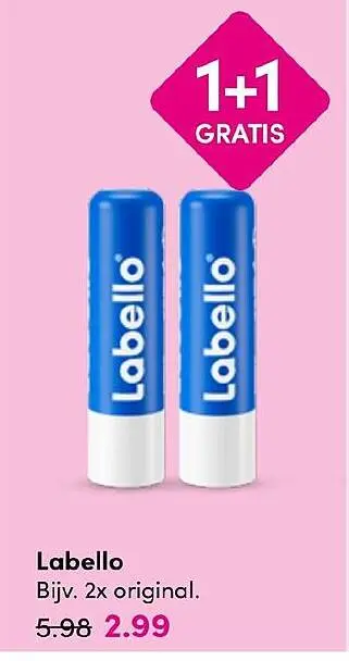Aanbieding: Labello