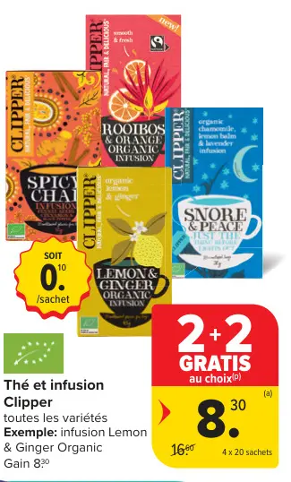 Offre: Thé et infusion